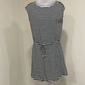NWOT Michael Kors Striped Dress with elastic waist.  Size S small 4/6